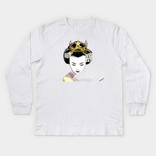 Geisha Kids Long Sleeve T-Shirt